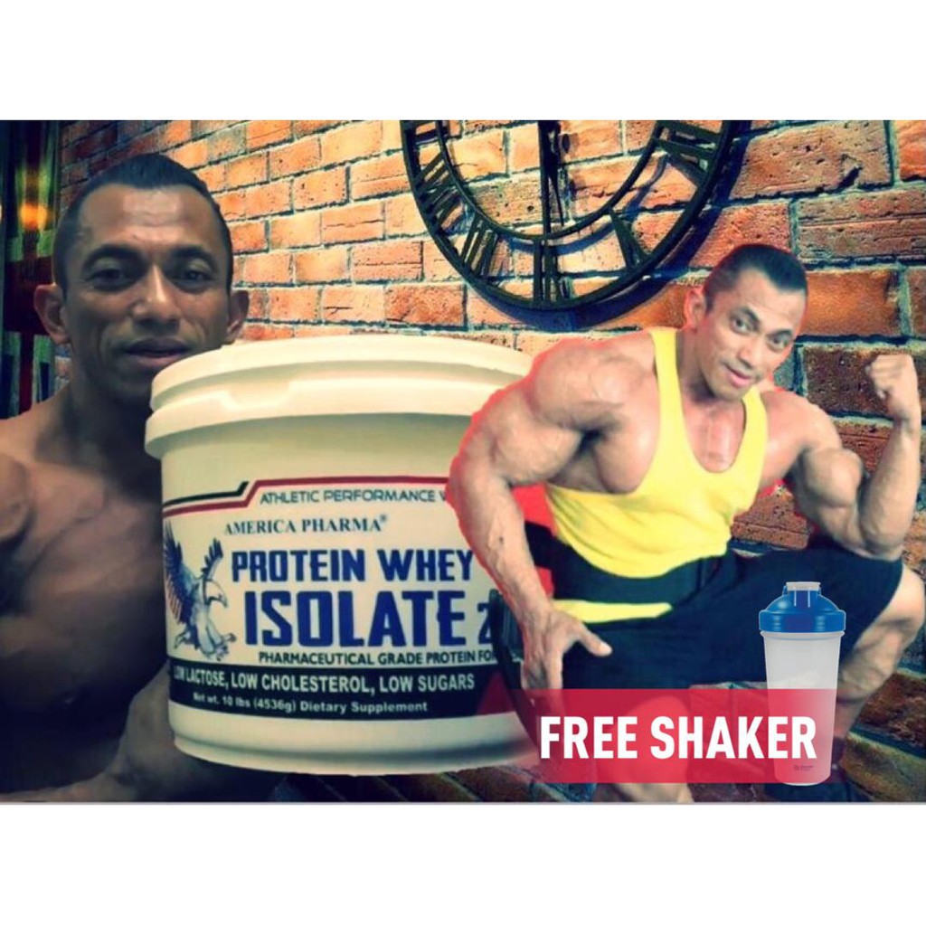 AMERICAN PHARMA WHEY ISOLATE 2.0 10LBS (FREE SHAKER) Shopee Malaysia