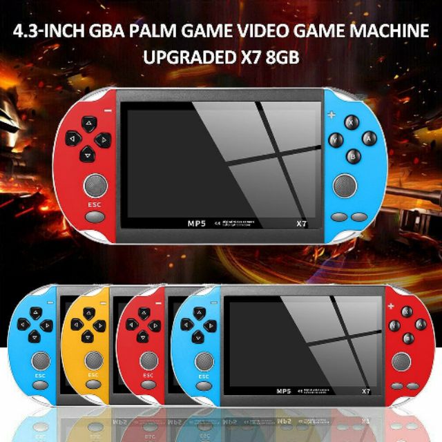 Offer New Updated Classic 4 5 8gb Pmp Psp Handheld Game Player X7 Shopee Malaysia