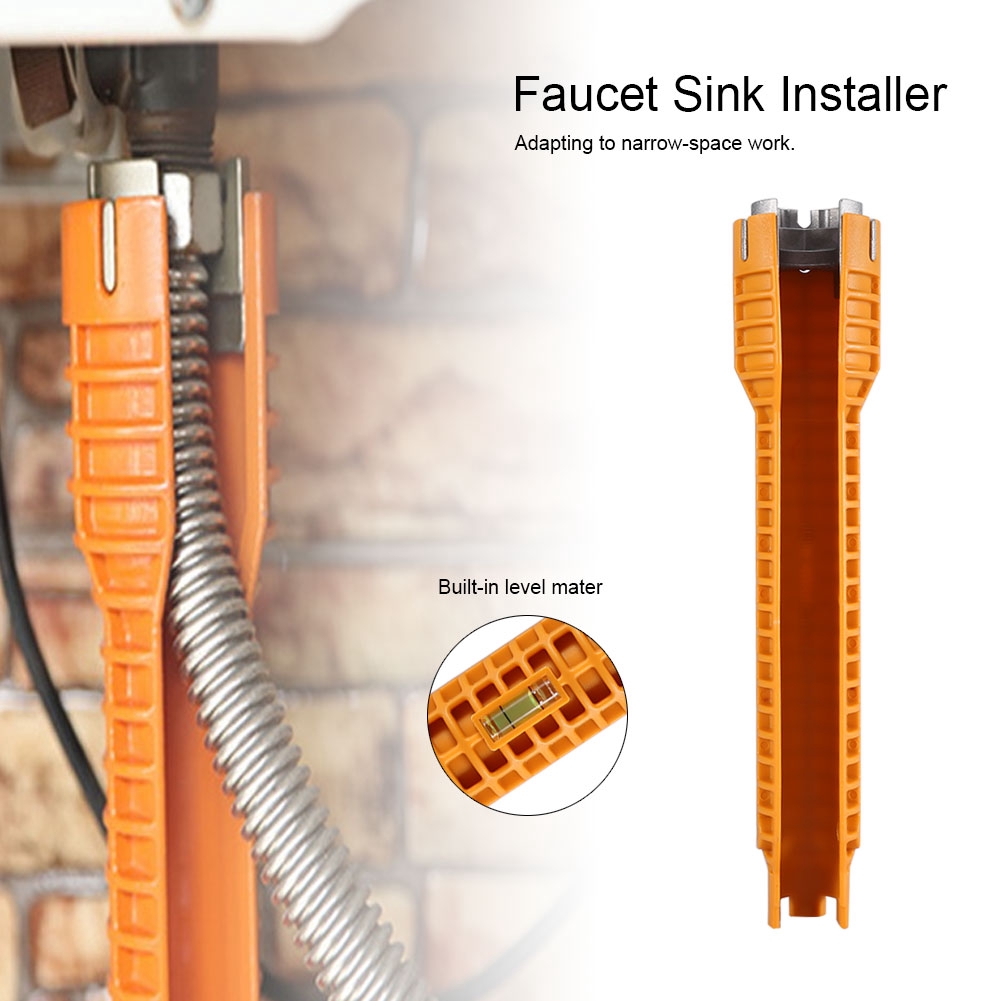 Sink Basin Faucet Wrench Sink Household Tap Spanner Installer Tool