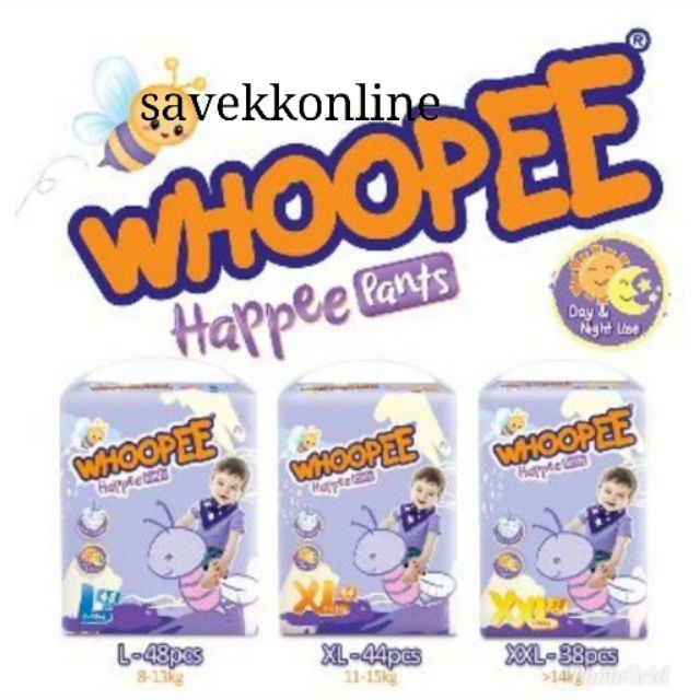 pampers whoopee pants