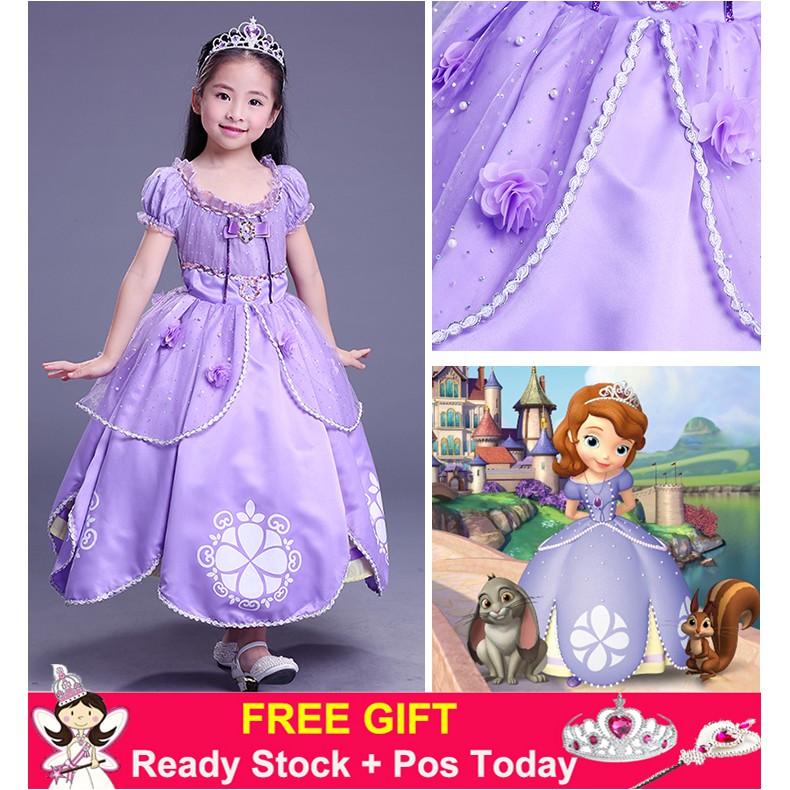 princess sofia birthday dress