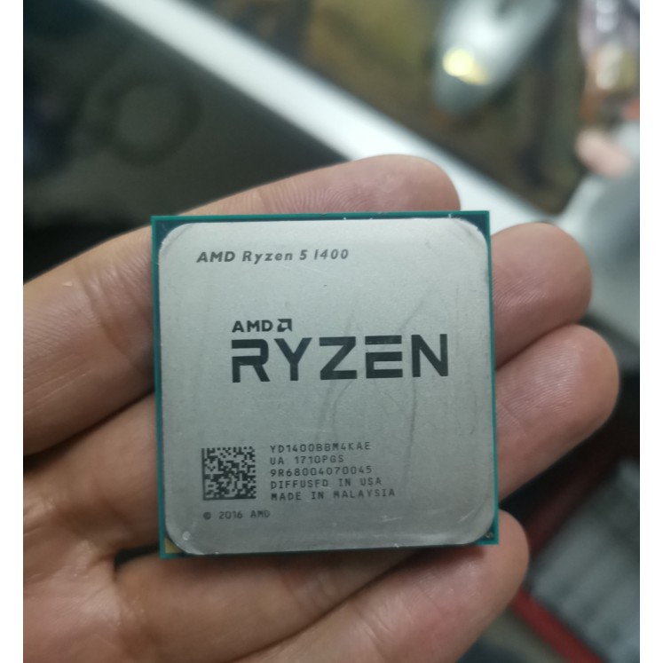 AMD Ryzen 5 1400 R5 1400 3.2 GHz Quad-Core CPU YD1400BBM4KAE Socket AM4 | Malaysia