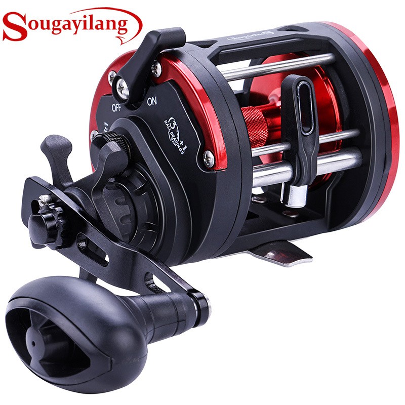 sougayilang line counter trolling reel