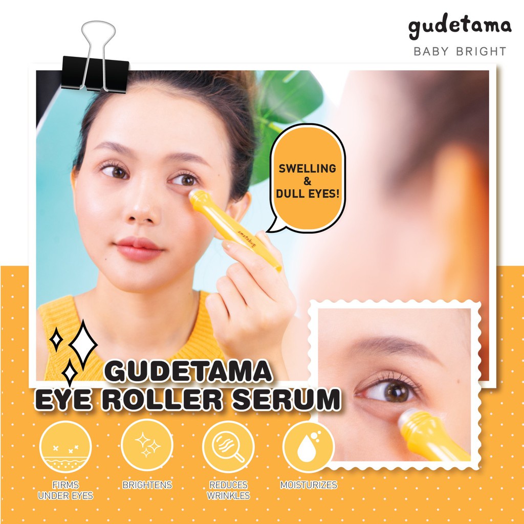 [Auth Thailand] Baby Brightening And Brightening Eye Roller Serum