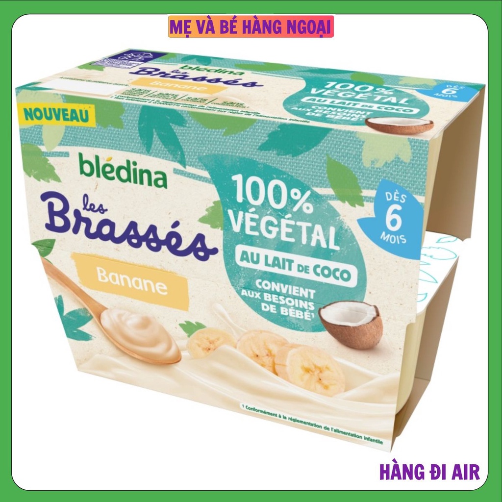 Bledina Brasses Coconut Yogurt For Children Allergy Beef Protein 4 Jars ...