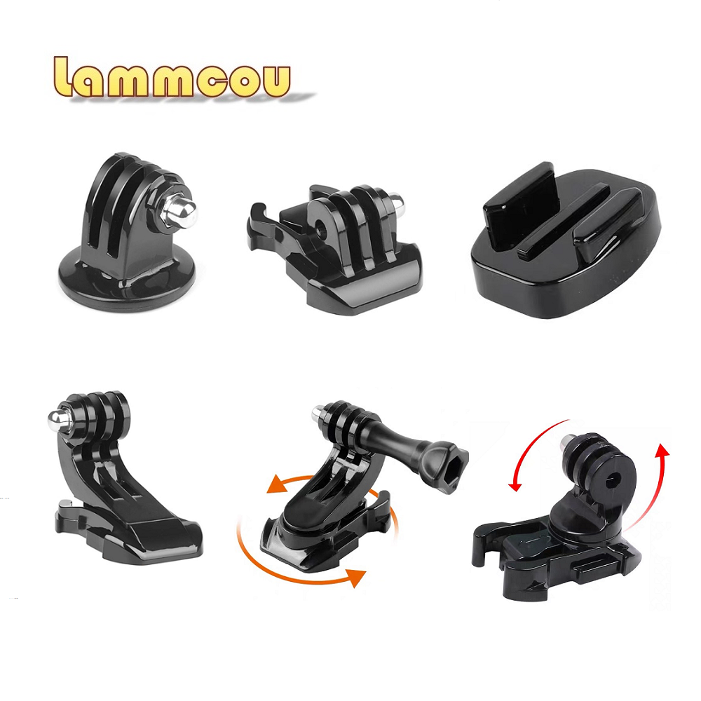 Lammcou 4 in 1 Basic Action Camera Accessories Quick Release Buckle ...