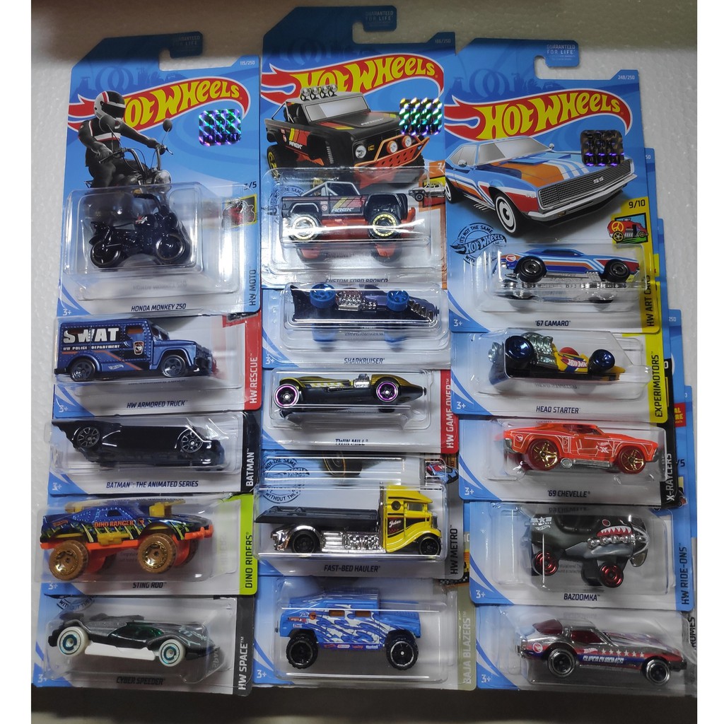 hot wheels treasure hunt list 2019