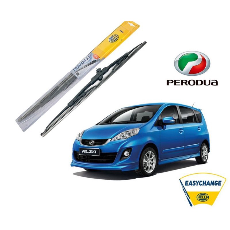 Perodua Alza Hella Premium Wiper Blade Shopee Malaysia