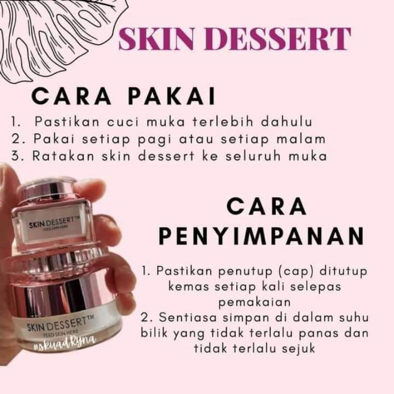Buy New Arrival Treatment Moisturizer Skin Dessert 5g Seetracker Malaysia