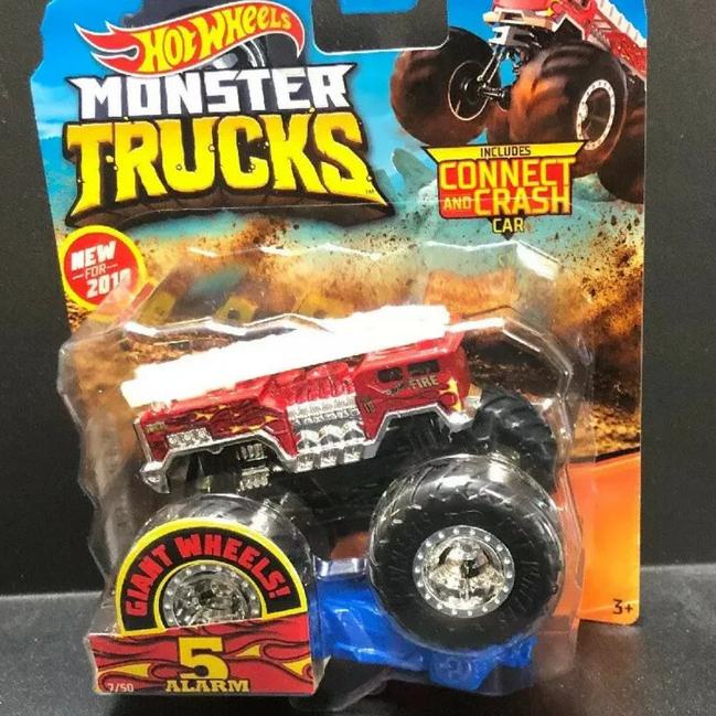 5 Alarms Hot Wheels Monster Trucks diecast Trucks Hotwheels | Shopee ...