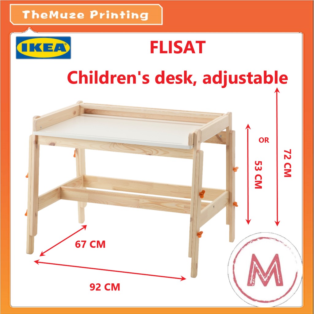 flisat ikea desk