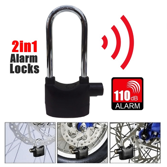 alarm lock for motorcycle