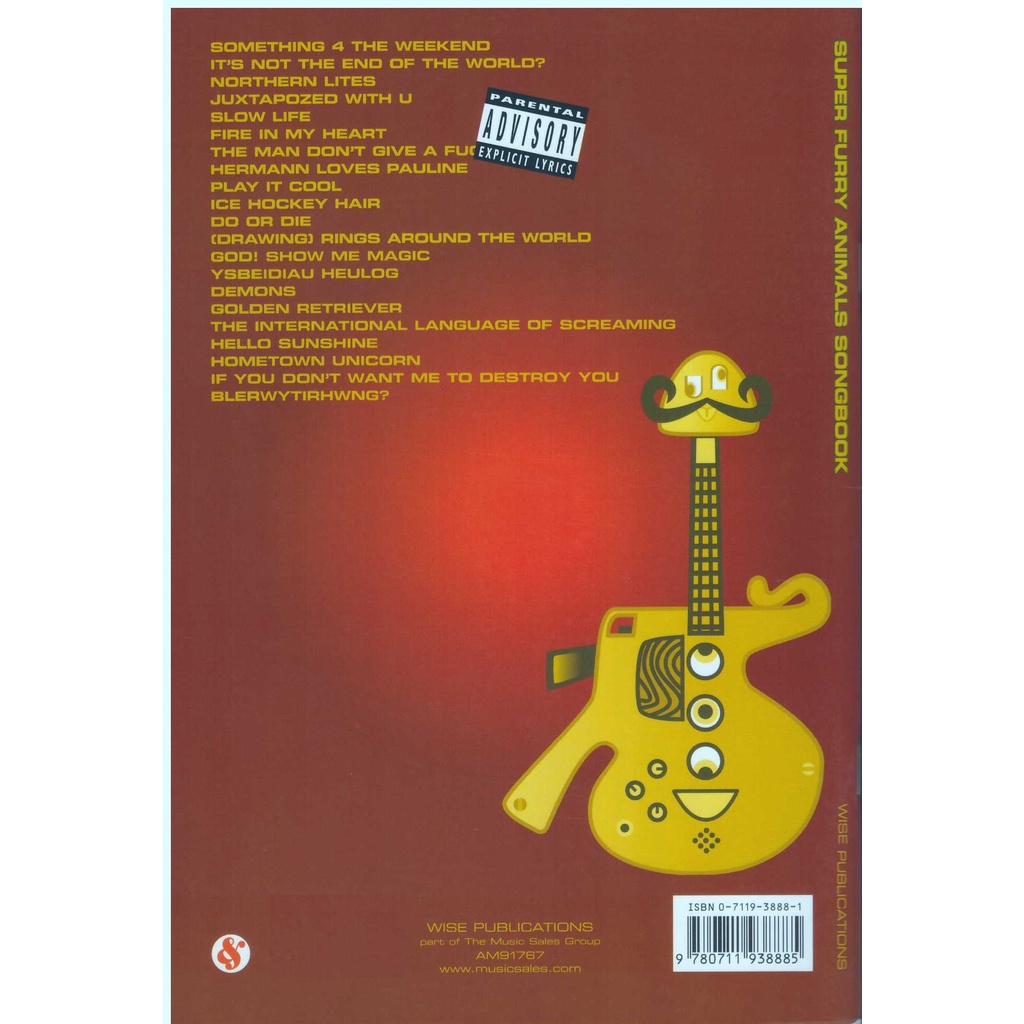 Super Furry Animals Songbook The Singles / Gitar Book / Guitar Book / Song  Book / Chord Songbook | Shopee Malaysia