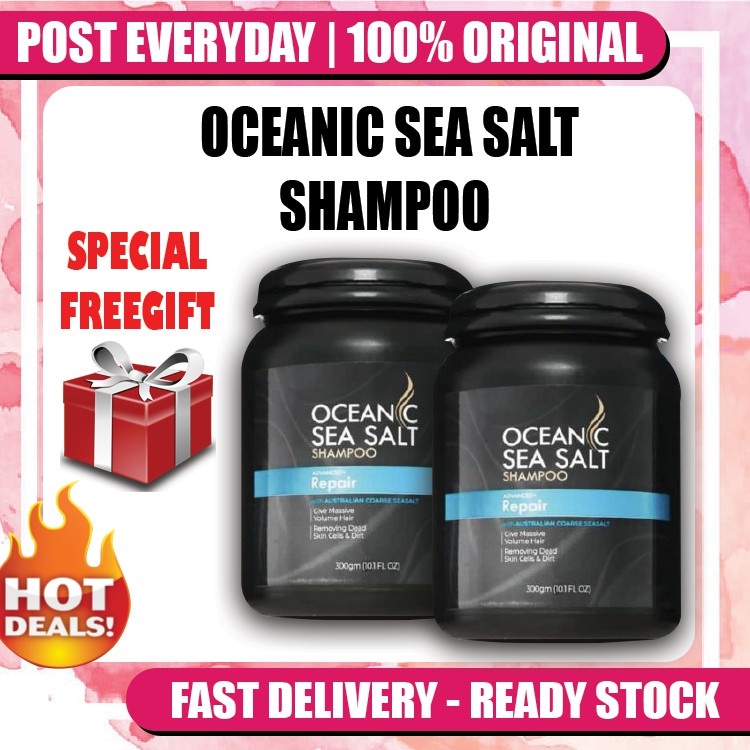 Oceanic Sea Salt Shampoo Mengawal Kelemumur Ocean Sea Salt Oceanic Sea