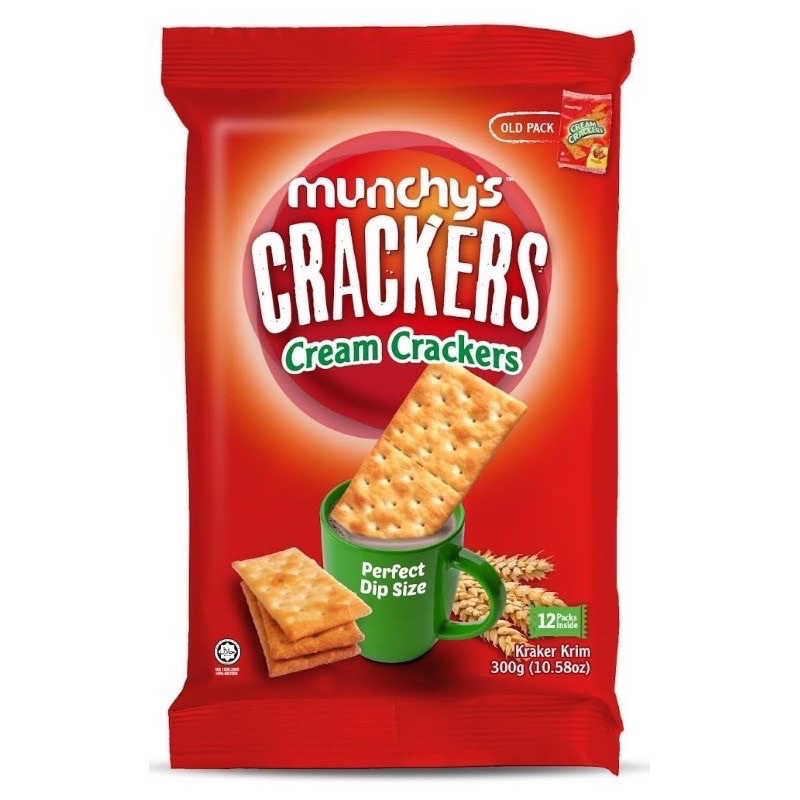 Munchy's Crackers Cream Cracker 300g Shopee Malaysia