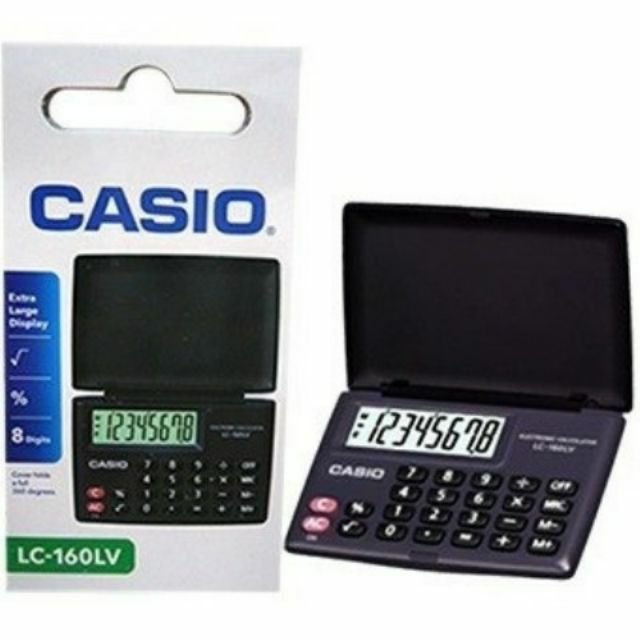 Casio LC160LV Pocket Calculator 