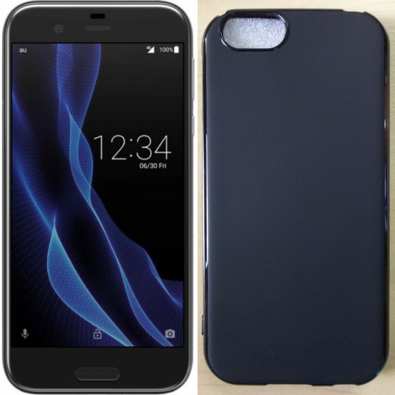Readystock Sharp Aquos R Shv39 Sh 03j Flexible Silicone Black Case Shopee Malaysia