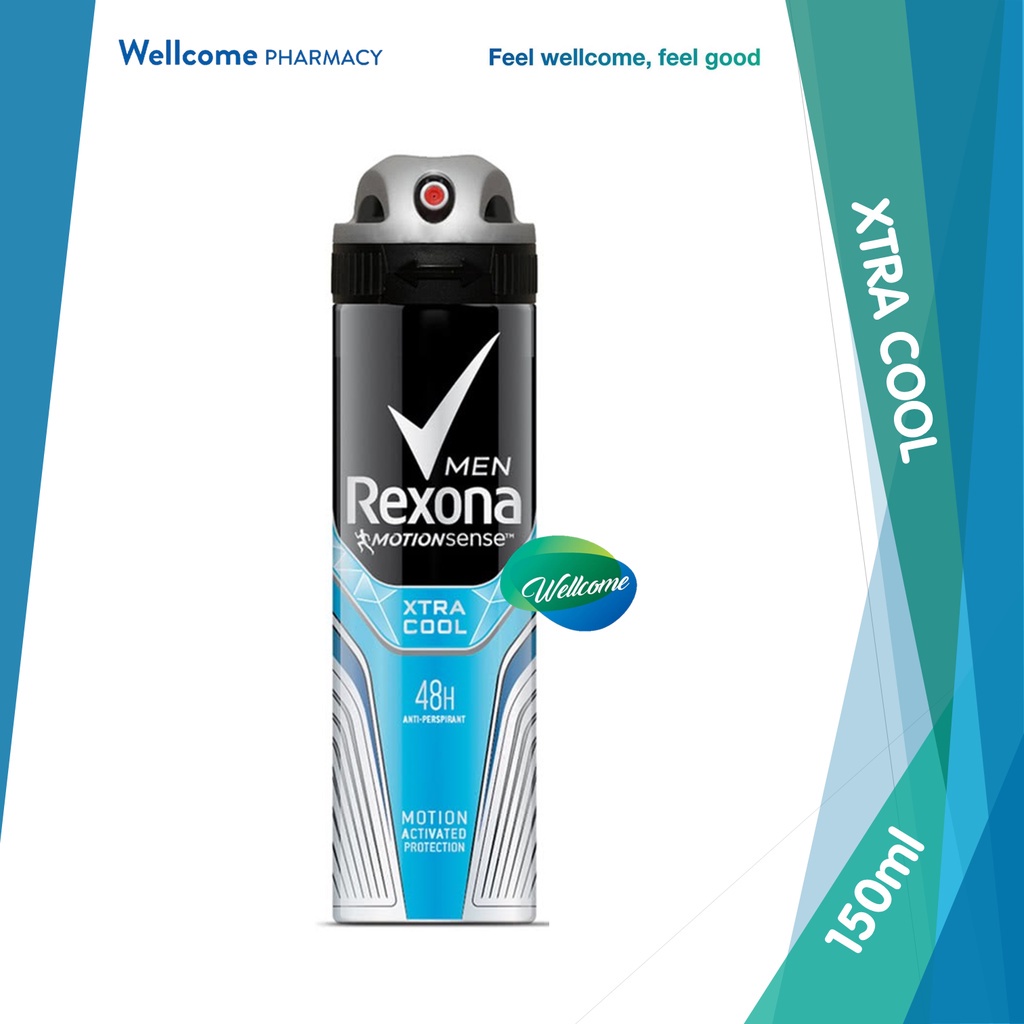 Rexona Men Xtra Cool Deodorant Spray 150ml Shopee Malaysia