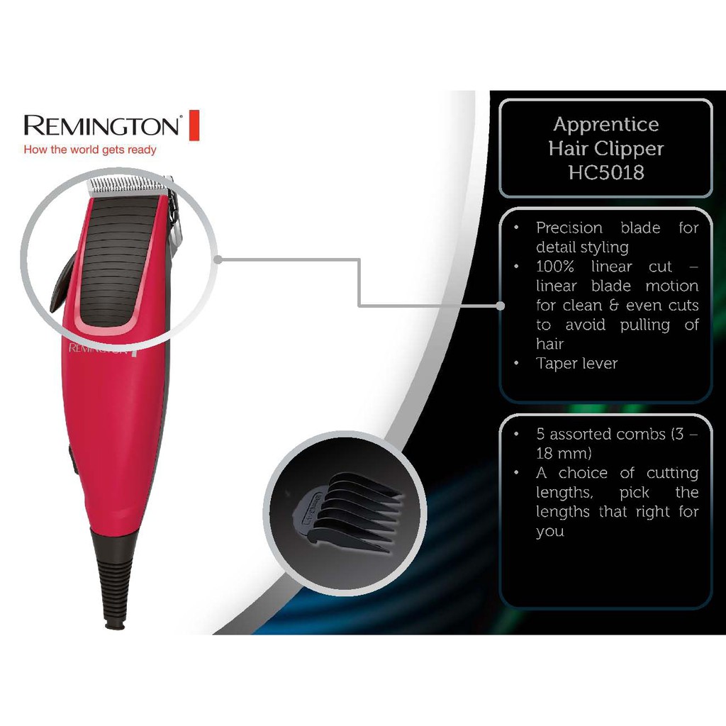 remington taper lever