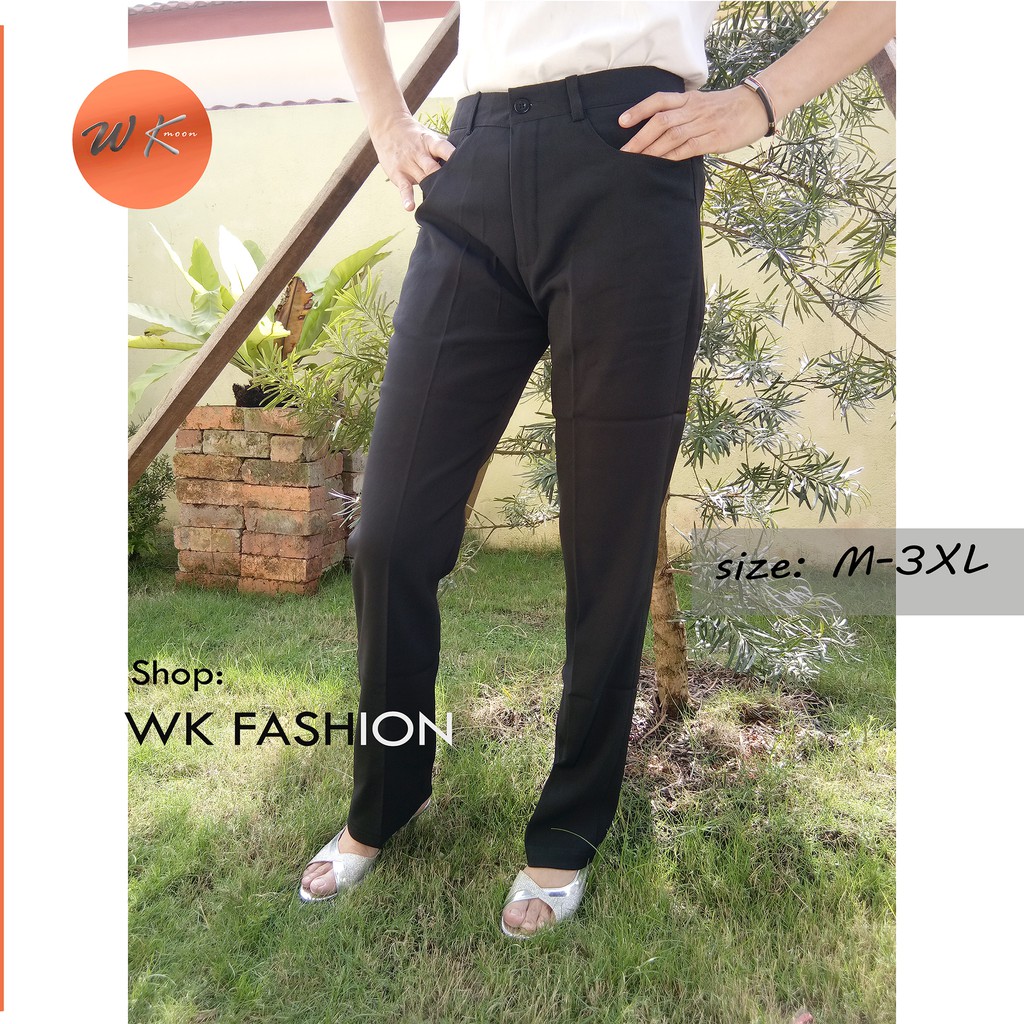 ladies black trousers size 22