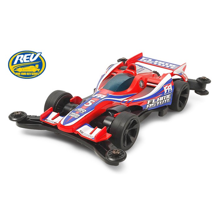 Let S Go Tamiya Mini 4wd Kits 959 Flame Astute Red Special Ar Chassis Red Metallic Shopee Malaysia