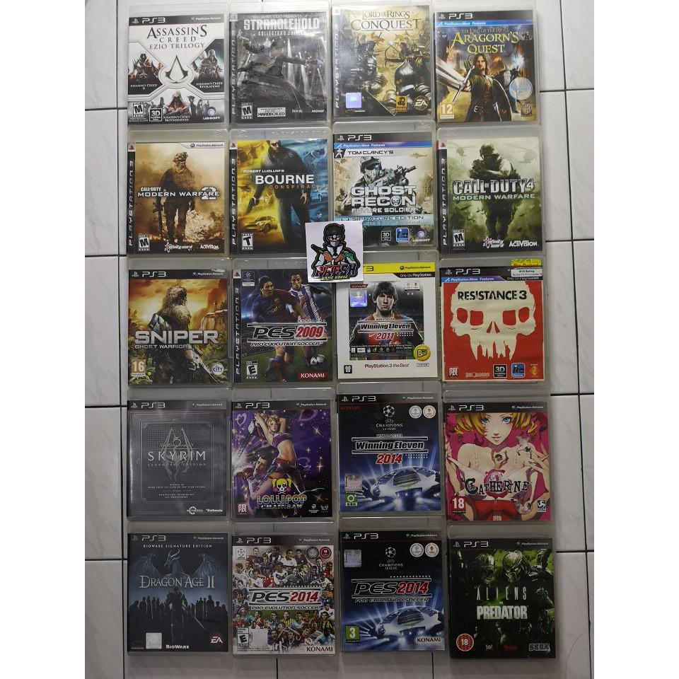 PS3 GAMES USED DVD CD 6 Shopee Malaysia