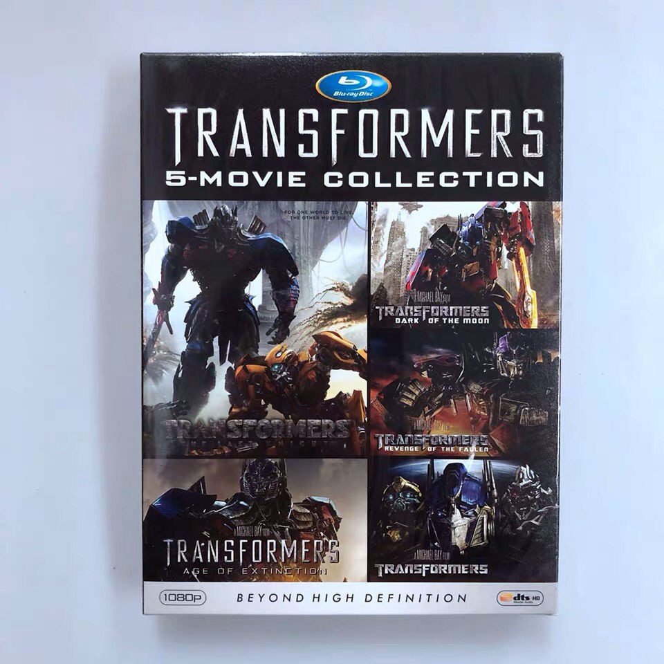 transformers 5 movie collection dvd
