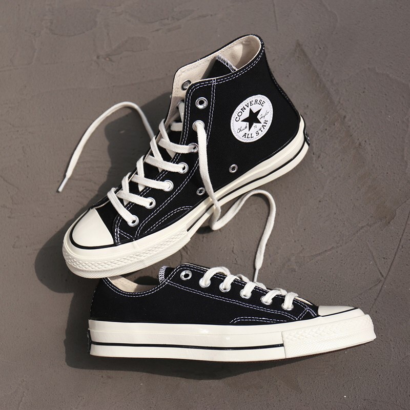 converse 1970s black high