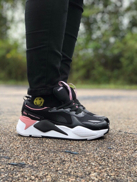 puma rsx black rose gold