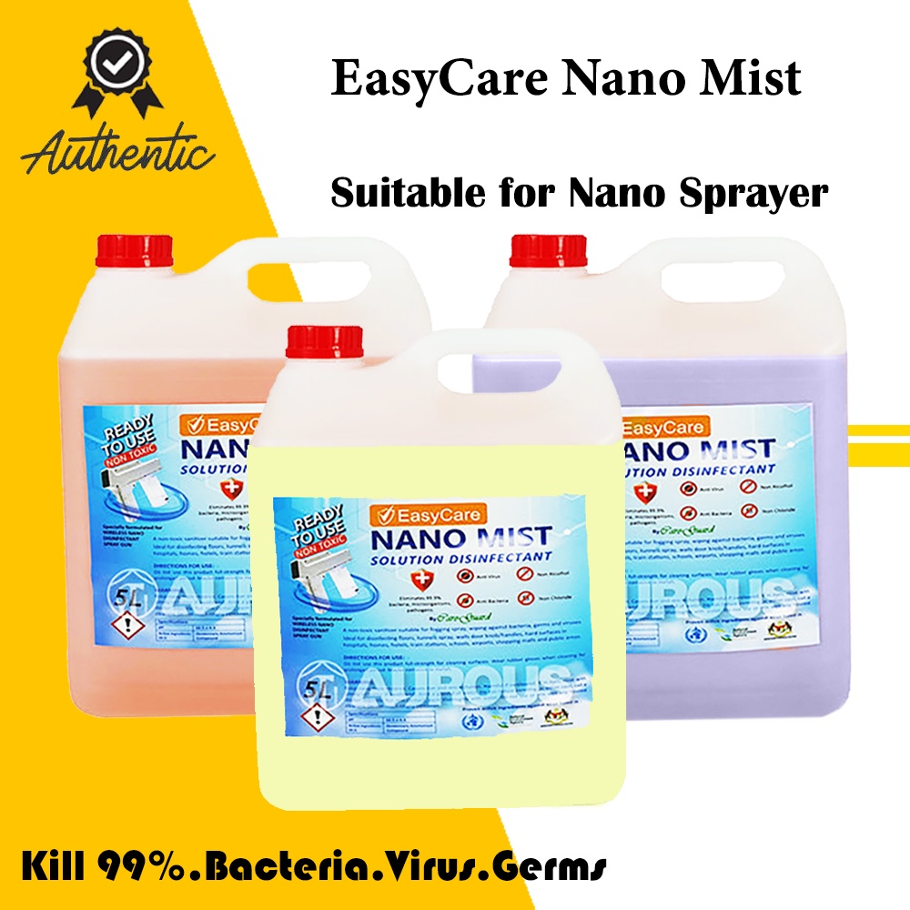 [5L] Prodec or EasyCare Liquid Spray Disinfectant Fluid with SDS