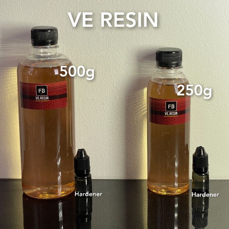 VE RESIN + HARDENER ( Vynil Ester for carbon fiber ) Shopee Malaysia