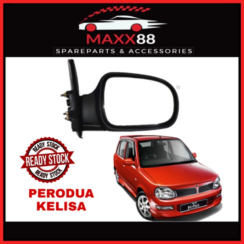 PERODUA KELISA SIDE MIRROR AUTO BUANTAN MALAYSIA Shopee Malaysia