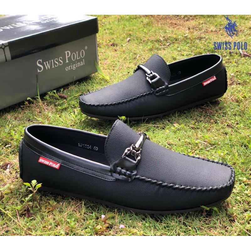 Swiss Polo Casual Lifestyle Smart Look Men Loafer Shoes / Kasut Sampan ...