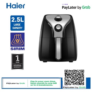 [12.12 Promo Price RM229, READY STOCK, NEXT DAY SHIPOUT] Haier 2.5L Analog Air Fryer HA-AF25