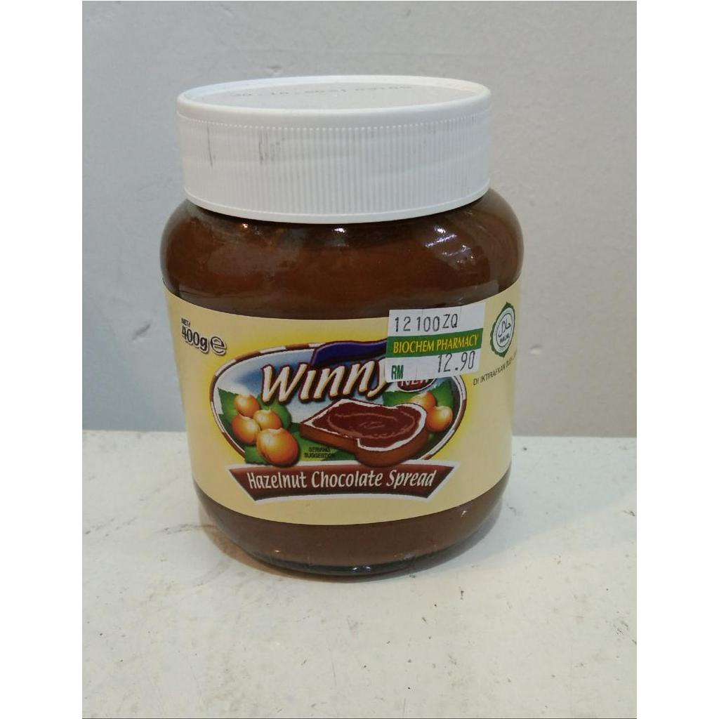 Winny Hazelnut Chocolate Spread 400g | Shopee Malaysia