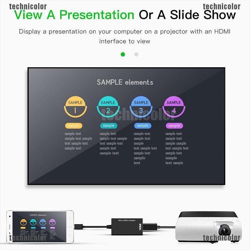 Versatile Multi Experience Big Screen: Link Your Android Device HDTV Micro USB HDMI MHL Adapter Cable Premium Essential - Image 4