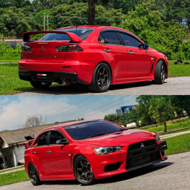 Inspira Lancer Gt Evox Bodykit Shopee Malaysia