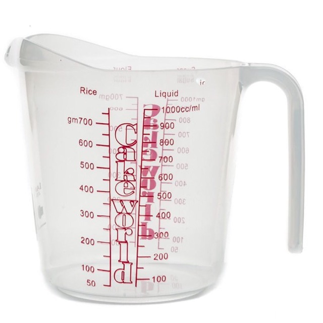 1 litre/1000ml measuring Cup kitchen tools bakeware milk water ...