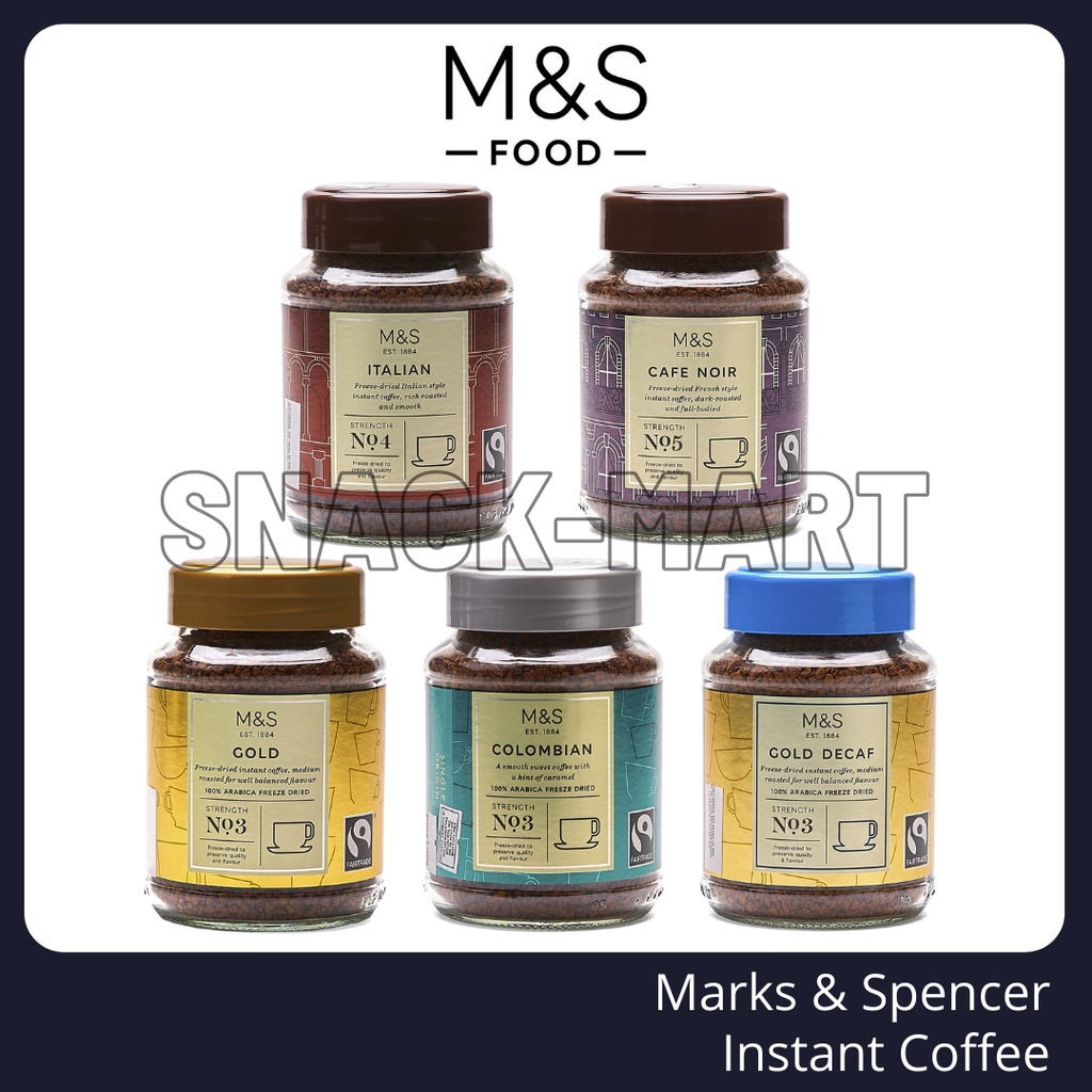 M&S Marks & Spencer Instant Coffee 100g / 200g | Shopee Malaysia