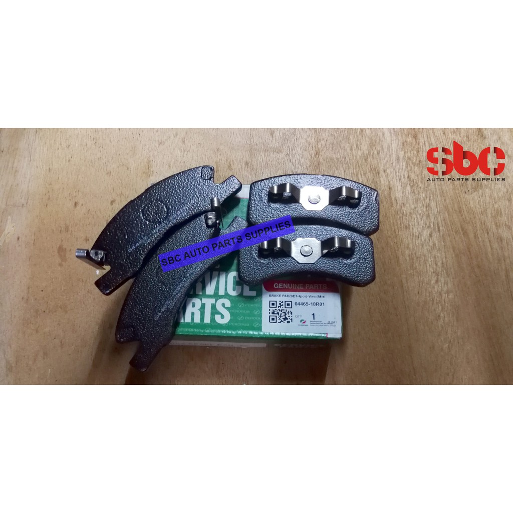 PERODUA VIVA BRAKE PAD FRT (100% ORIGINAL PARTS)  Shopee Malaysia