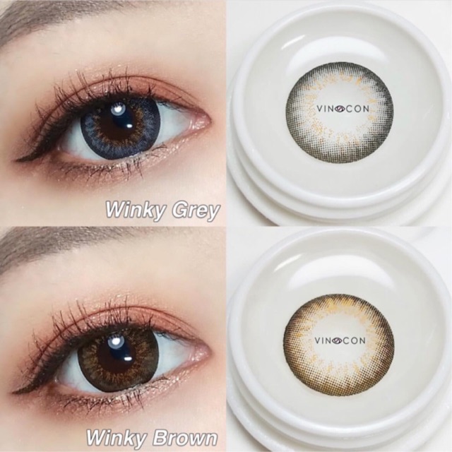 Vinscon winky 16mm series contact lens ready stock 100% korea 全现货 100% ...