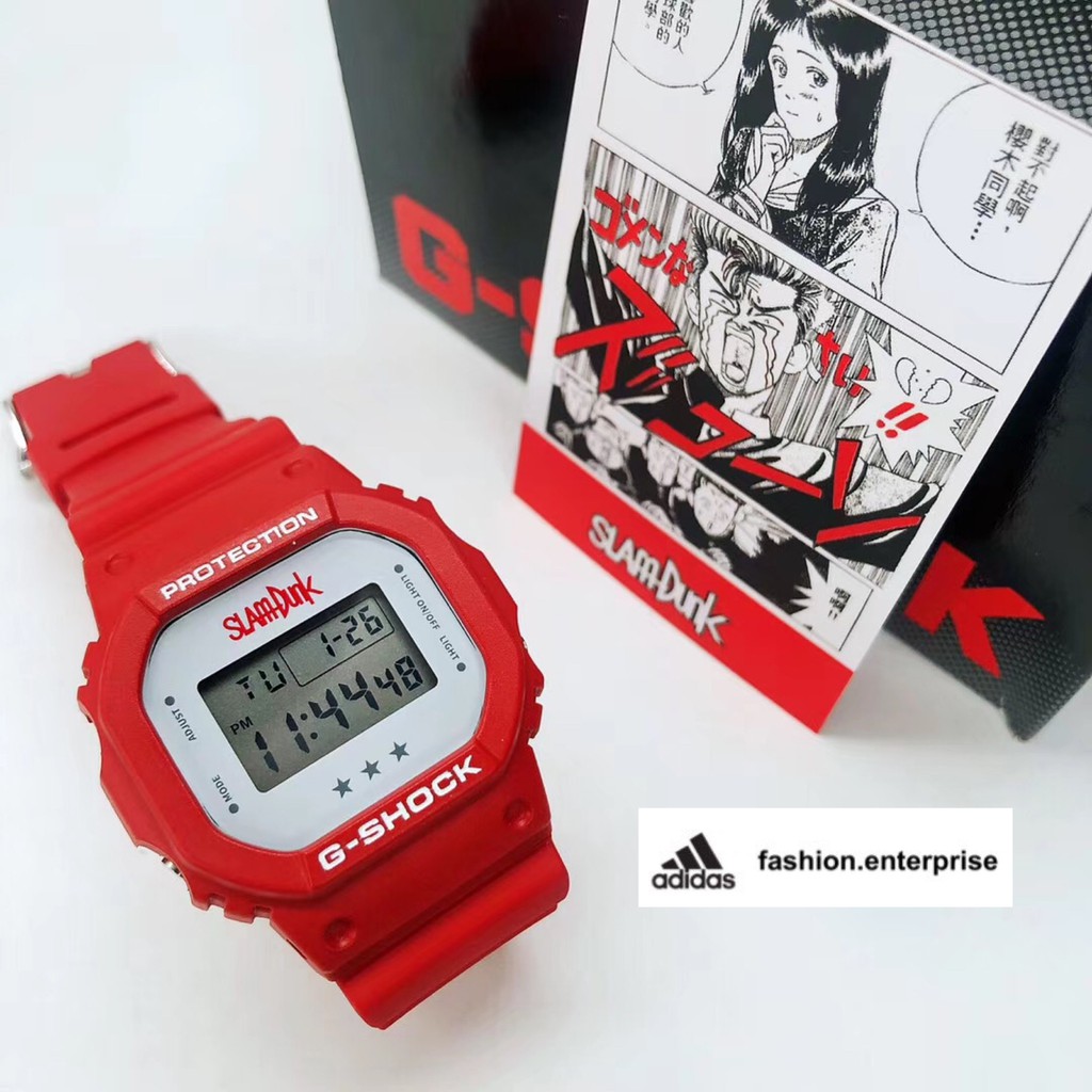 Casio G Shock Slam Dunk Customized By Dw5600 Original Shopee Malaysia