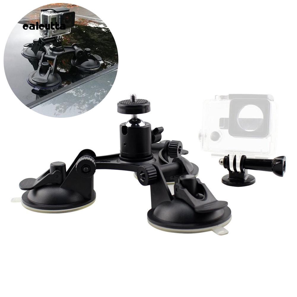 GoPro Hero 7 6 5 Suction Cup Cameras Triple Cups Mount Holder Car Windows Rec