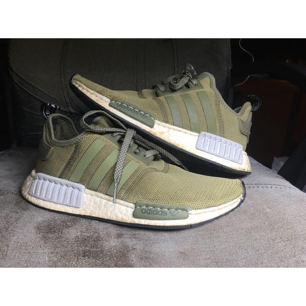 nmd r1 olive green