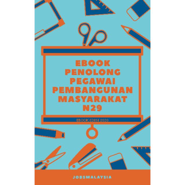 Ebook Rujukan Penolong Pegawai Pembangunan Masyarakat N29 Untuk Sesi 18 Februari 2020 Shopee Malaysia