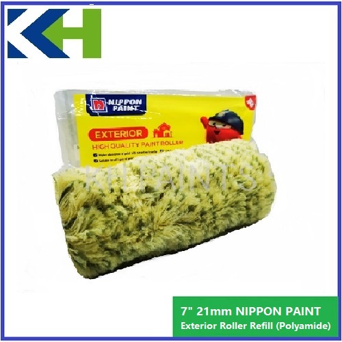 NIPPON PAINT POLYAMIDE EXTERIOR ROLLER REFILL 7" (21mm) | Shopee Malaysia