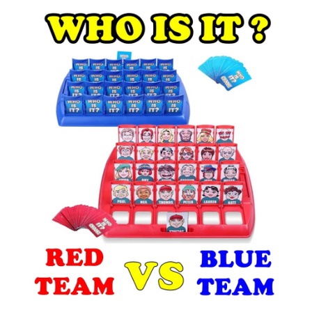 【WHO IS IT??】Board Game for Kids and Children Guess Who Is It Classic BoardGame Funny Family Guessing Games
