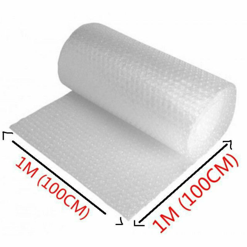 Bubble Wrap Single Layer BUBBLE SIZE 10MM X HEIGHT 1M X LENGHT 1 5 10 Meter 100 CM X 100CM