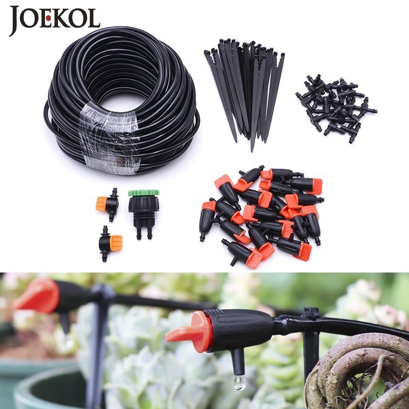10M40M Garden Drip Irrigation Watering Kit Automatic Watering System