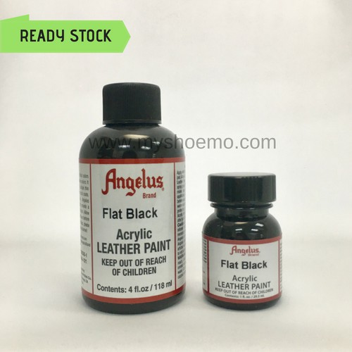 black shoe paint for leather